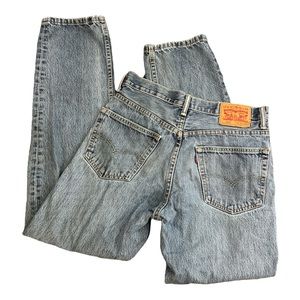 Levi’s 550 classic straight leg denim jeans 32x34 100% cotton